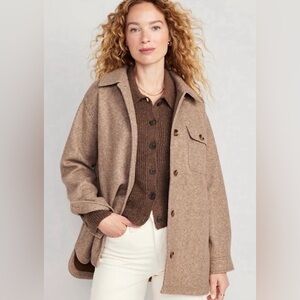 Old Navy Beige Shacket